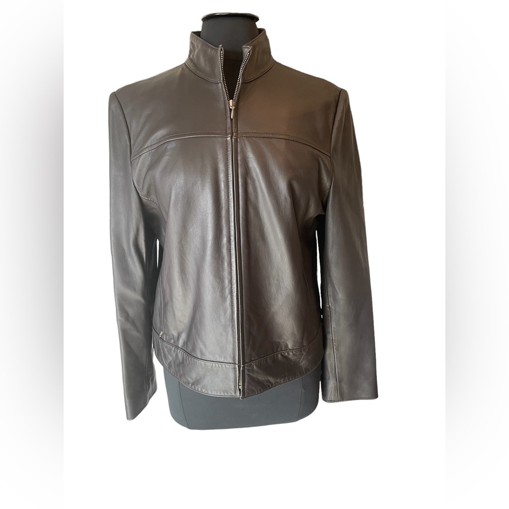 Women’s lambskin leather jacket
